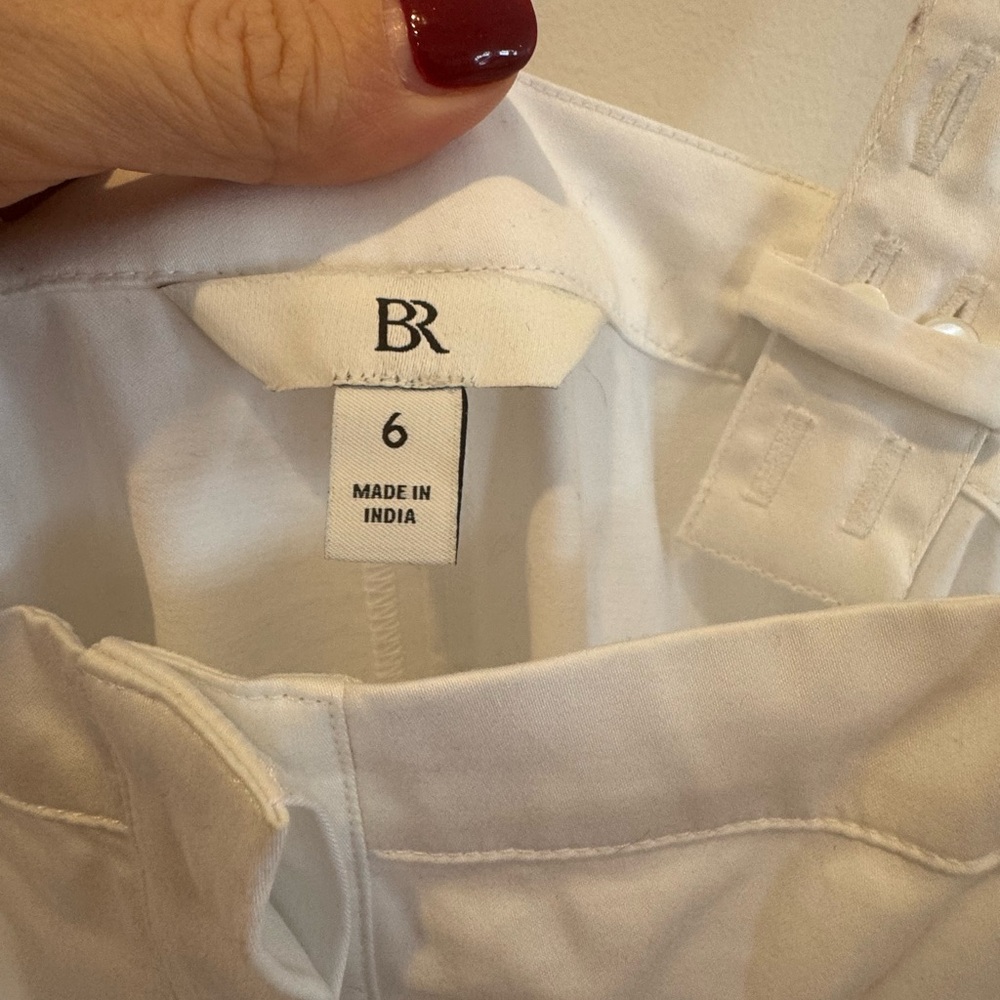 Banana Republic Elegant White Jumpsuit size 6 - Picture 2 of 5